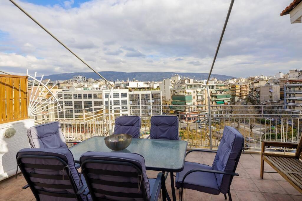 City View Roof Top Apt 10Min From Acropolis Museum Aten Exteriör bild