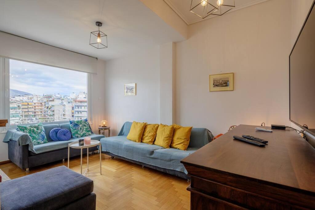 City View Roof Top Apt 10Min From Acropolis Museum Aten Exteriör bild
