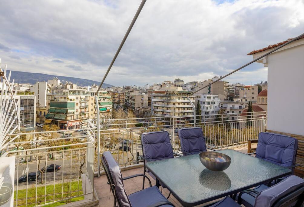 City View Roof Top Apt 10Min From Acropolis Museum Aten Exteriör bild